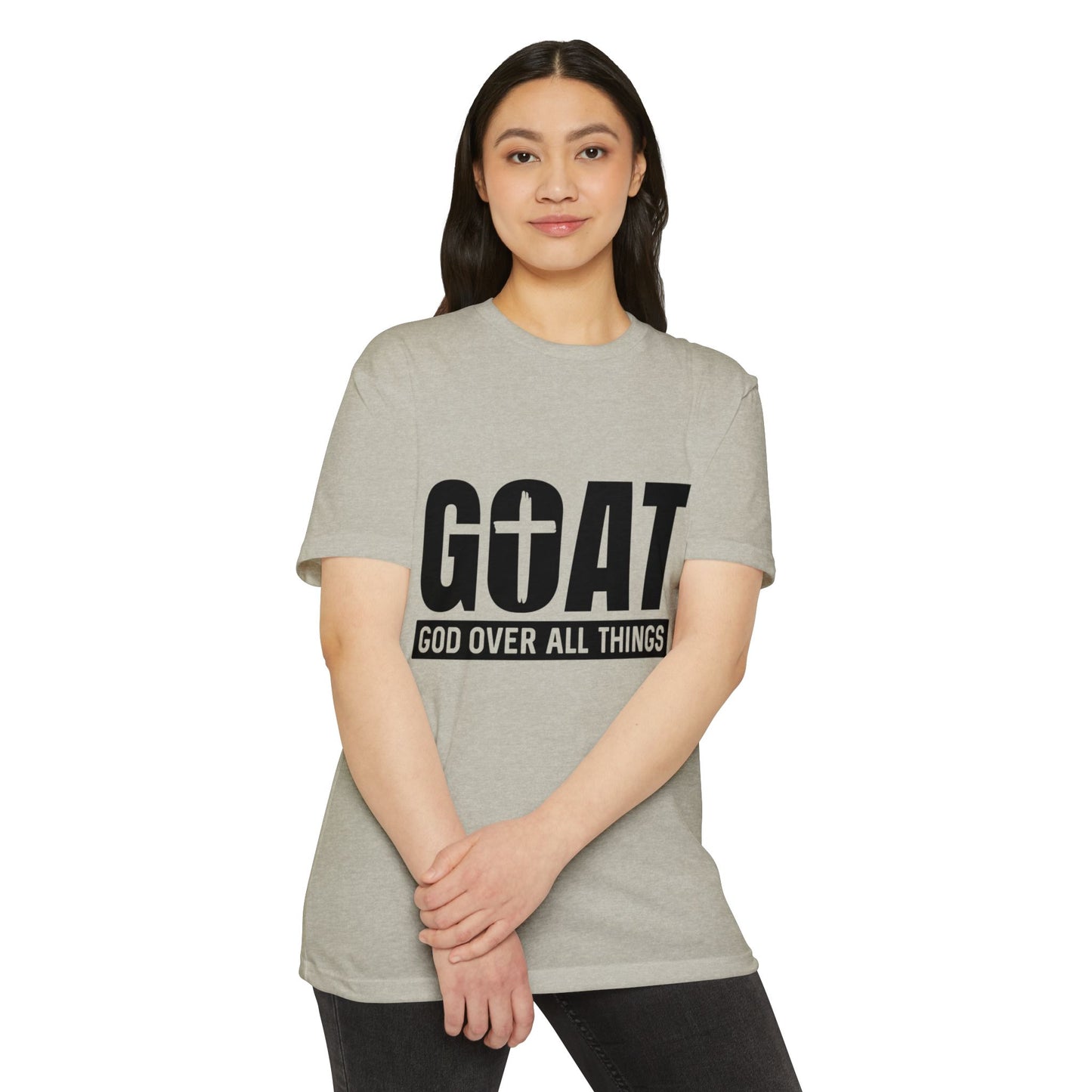 GOAT 'God Over All Things' T-Shirt - Christian Faith Tee