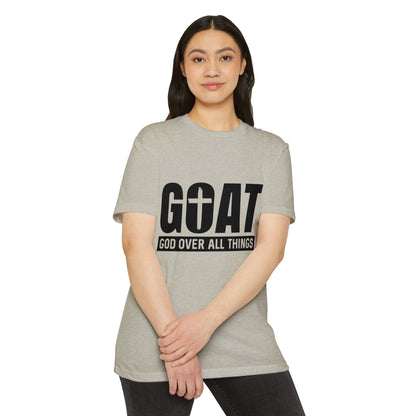 GOAT 'God Over All Things' T-Shirt - Christian Faith Tee