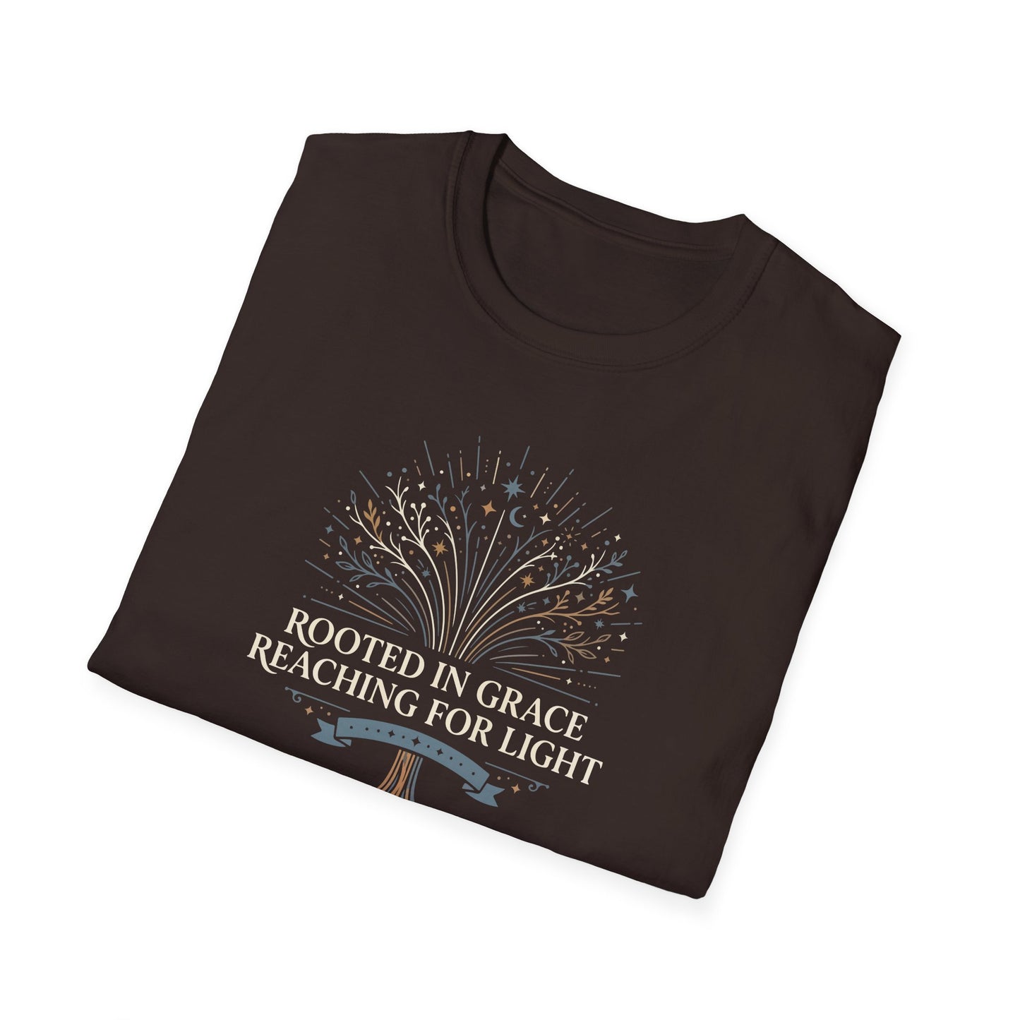 Rooted in Grace Reaching for Light T-Shirt