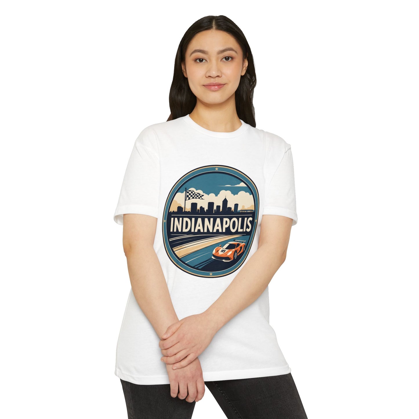 Indianapolis Racing Skyline T-Shirt