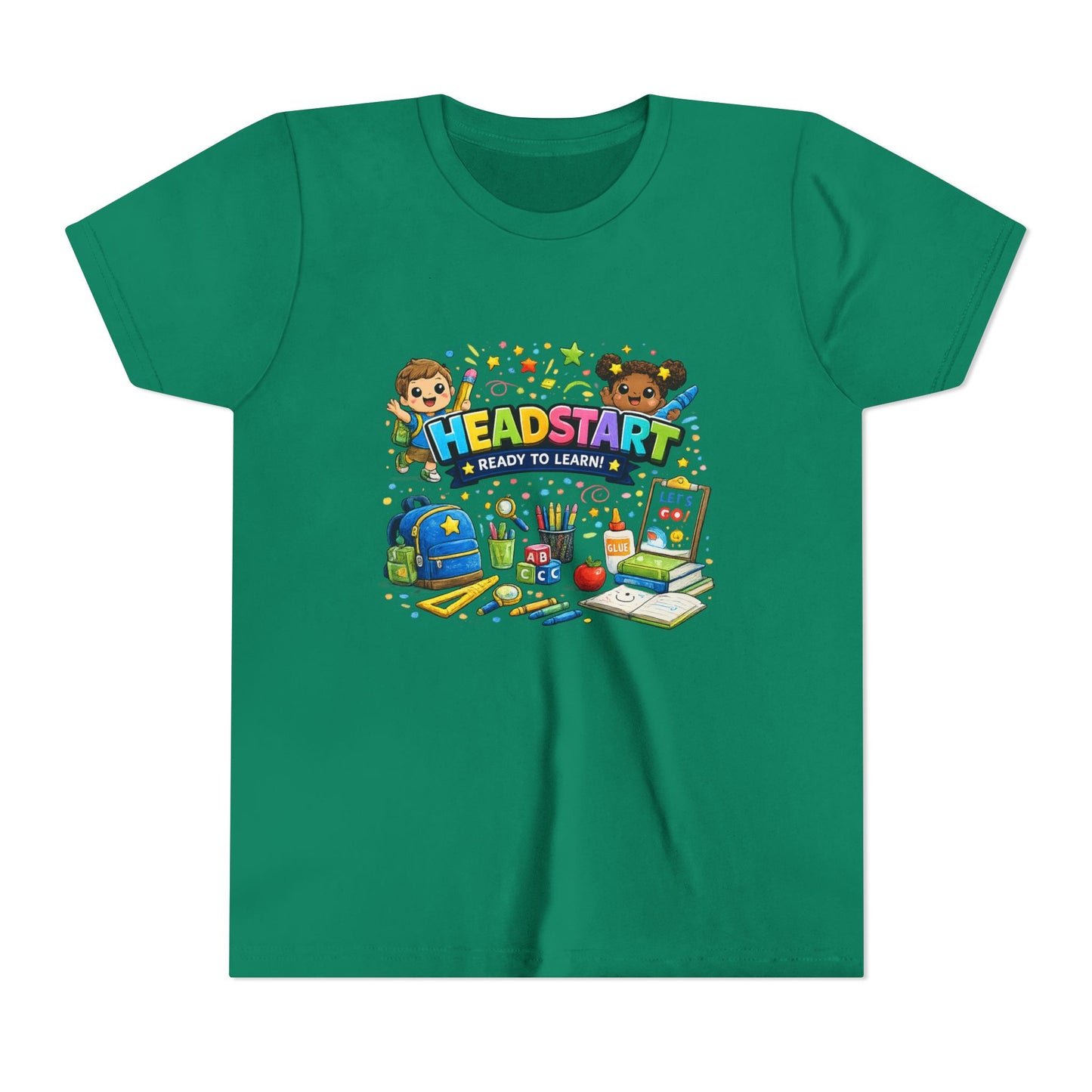 Headstart Kids T-Shirt - Ready to Learn Back-to-School Tee