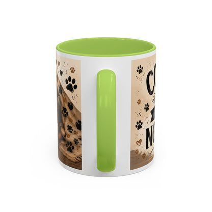 Dog and Cat Coffee Mug – "Best Friends, Best Life" Accent Tea Cup (11/15oz)