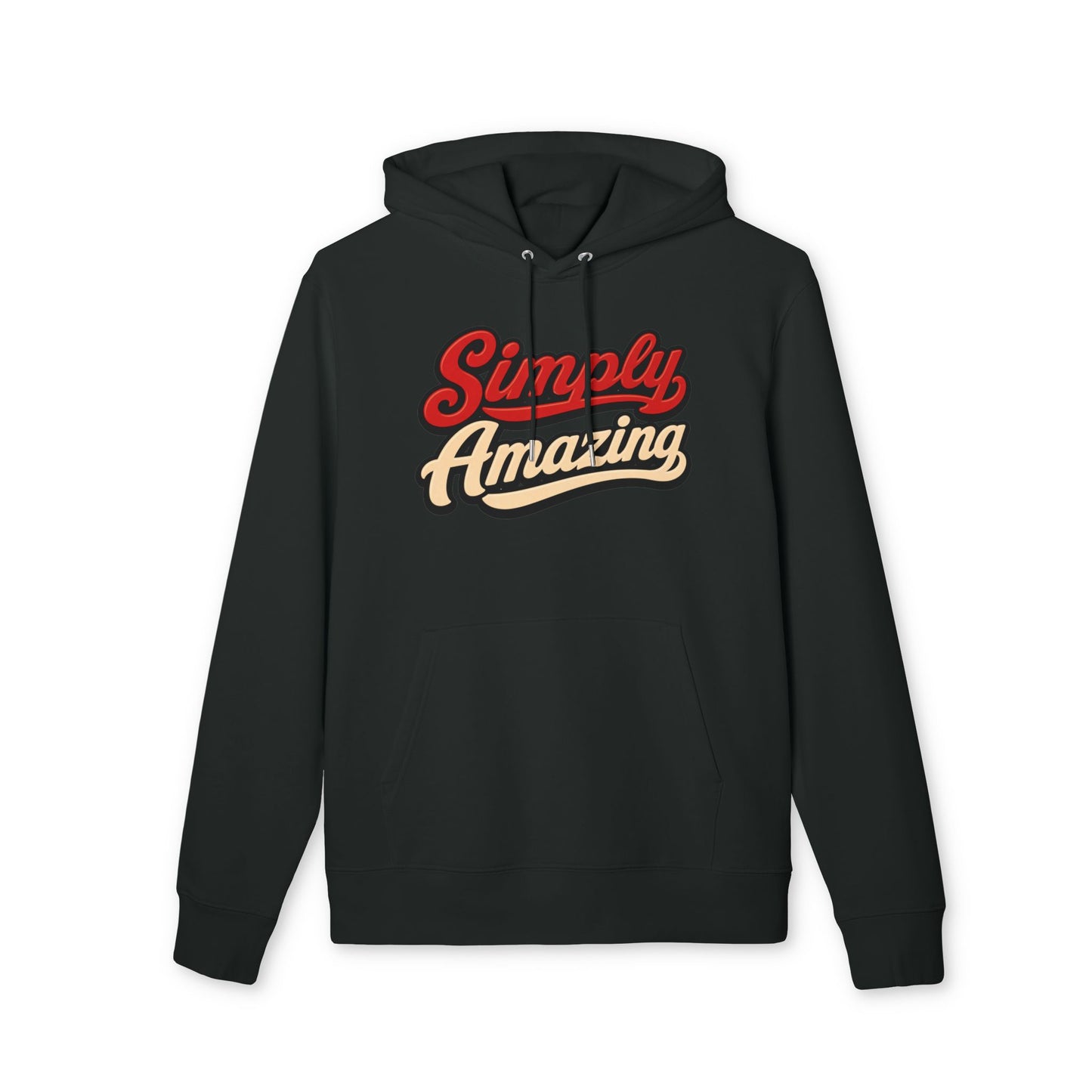 Simply Amazing Hoodie — Retro Script Graphic Pullover