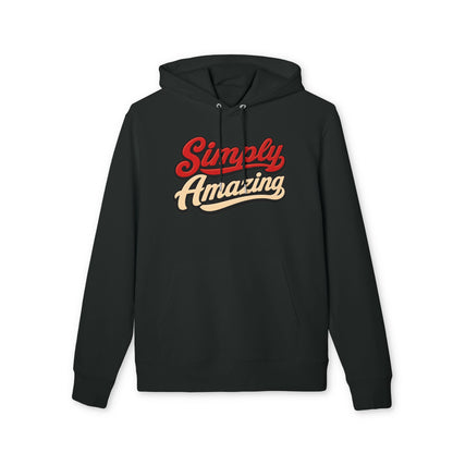 Simply Amazing Hoodie — Retro Script Graphic Pullover
