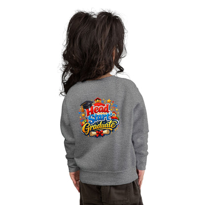 Head Start Graduate Toddler Sweatshirt — Preschool Graduation Crewneck
