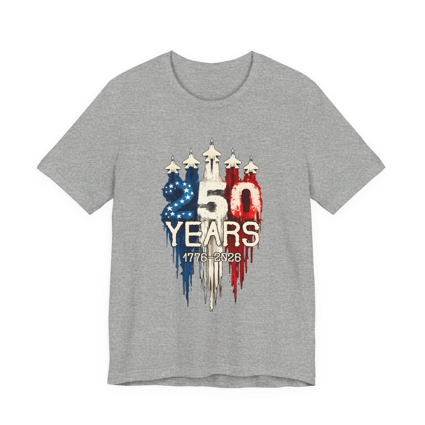 Independence 250th Anniversary Tee — "250 Years 1776–2026" Patriotic T-Shirt