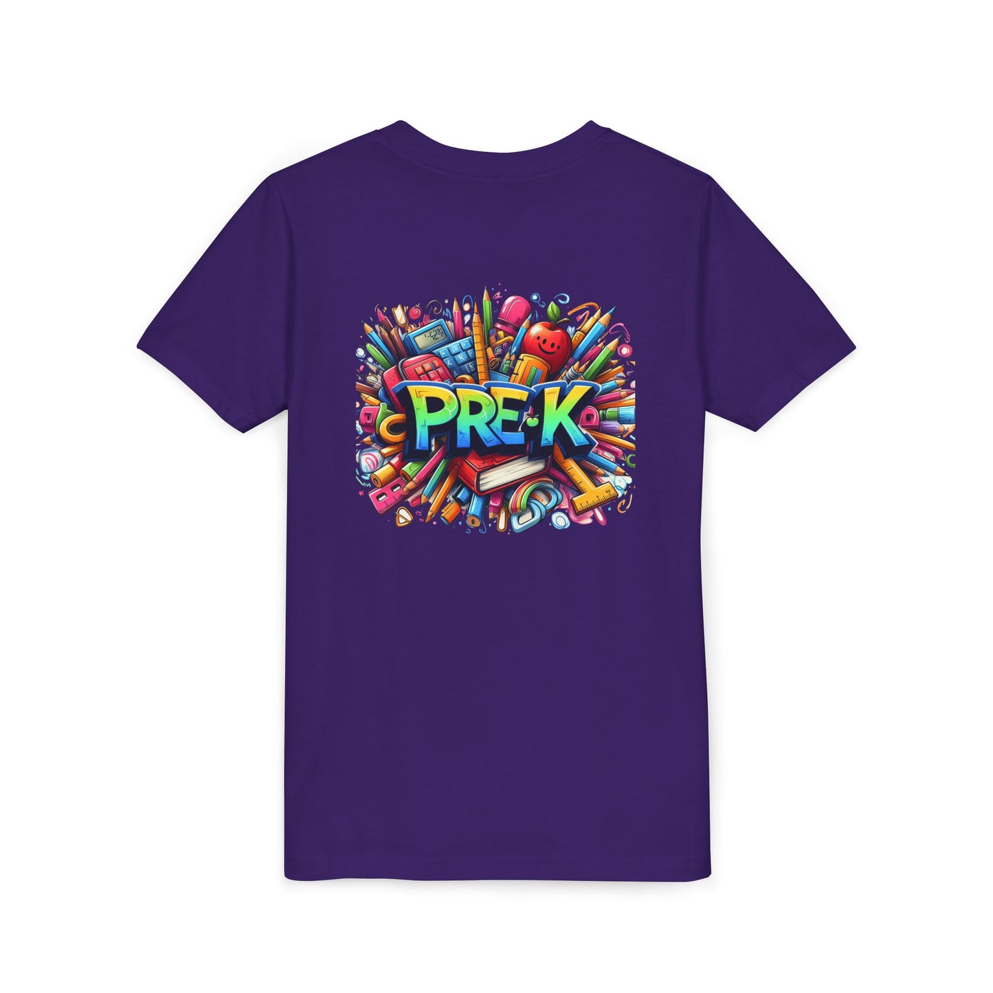 PRE-K Kids Tee — Colorful Back-to-School Pre-K Shirt for Preschoolers