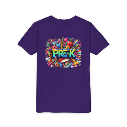 PRE-K Kids Tee — Colorful Back-to-School Pre-K Shirt for Preschoolers