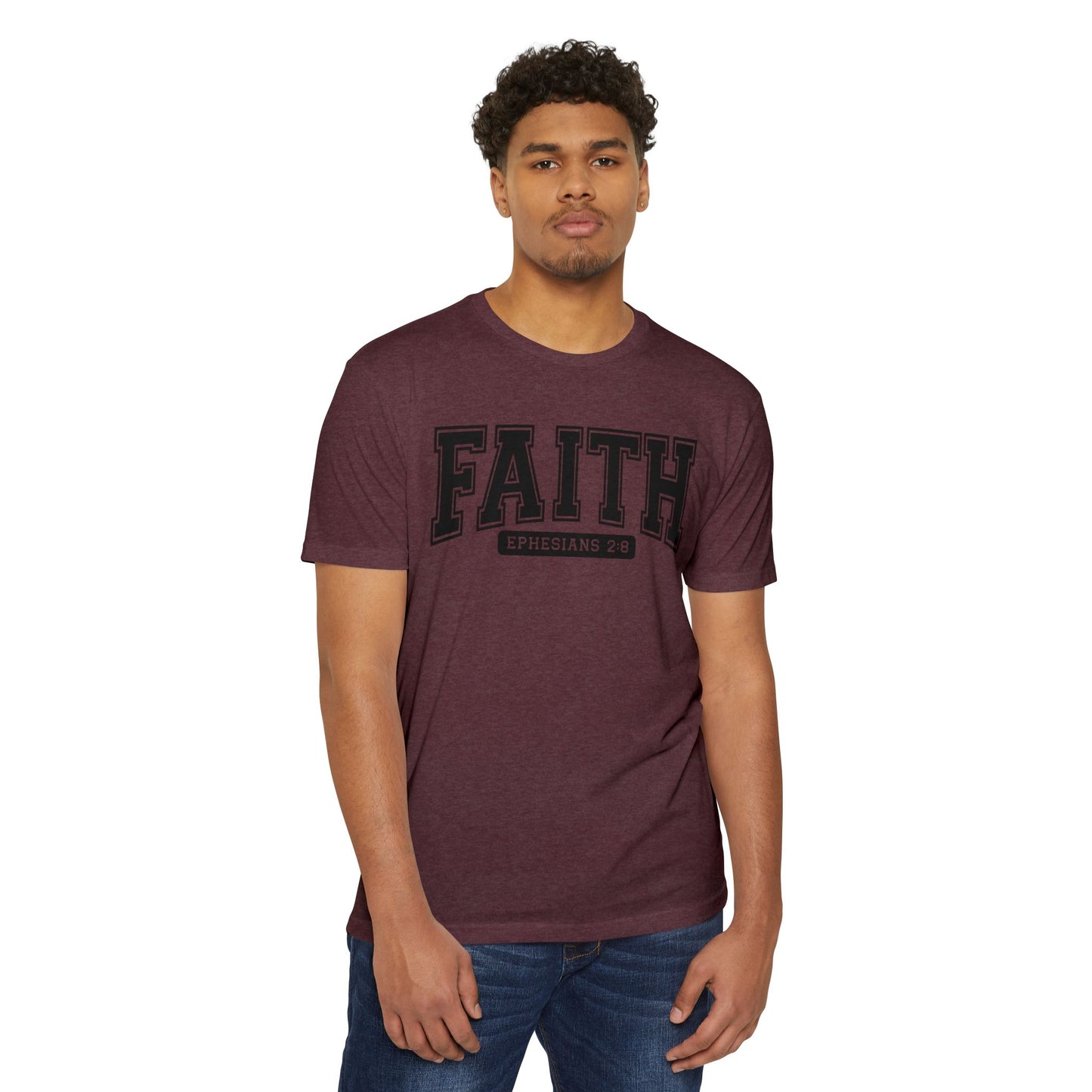 Faith Ephesians 2:8 Tee — Inspirational Christian T-Shirt