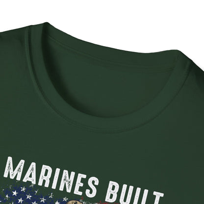 Marines Built American Made T‑Shirt