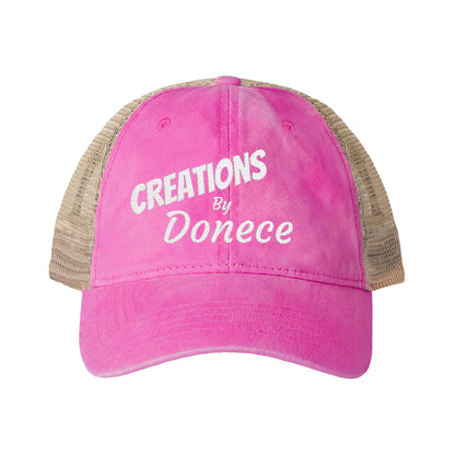 Women's Washed Mesh-Back Cap