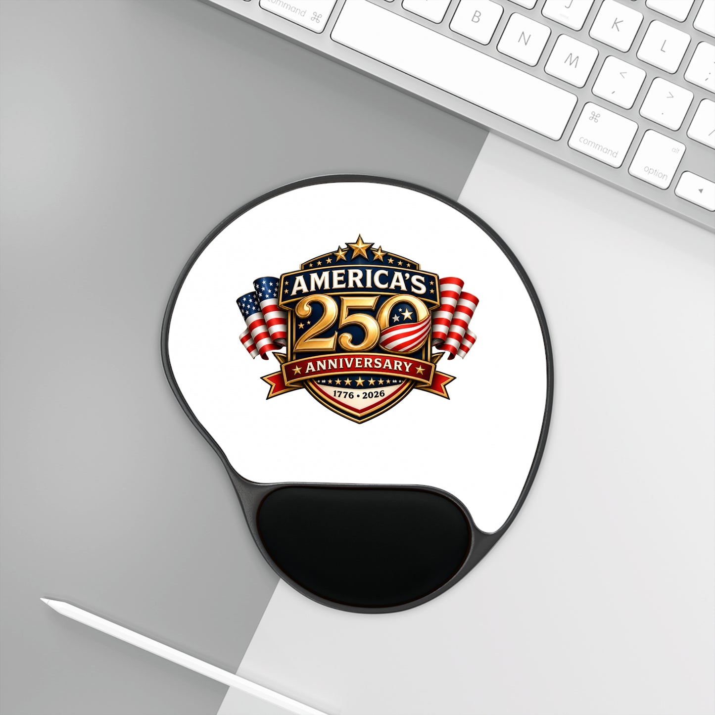 Mouse Pad With Wrist Rest