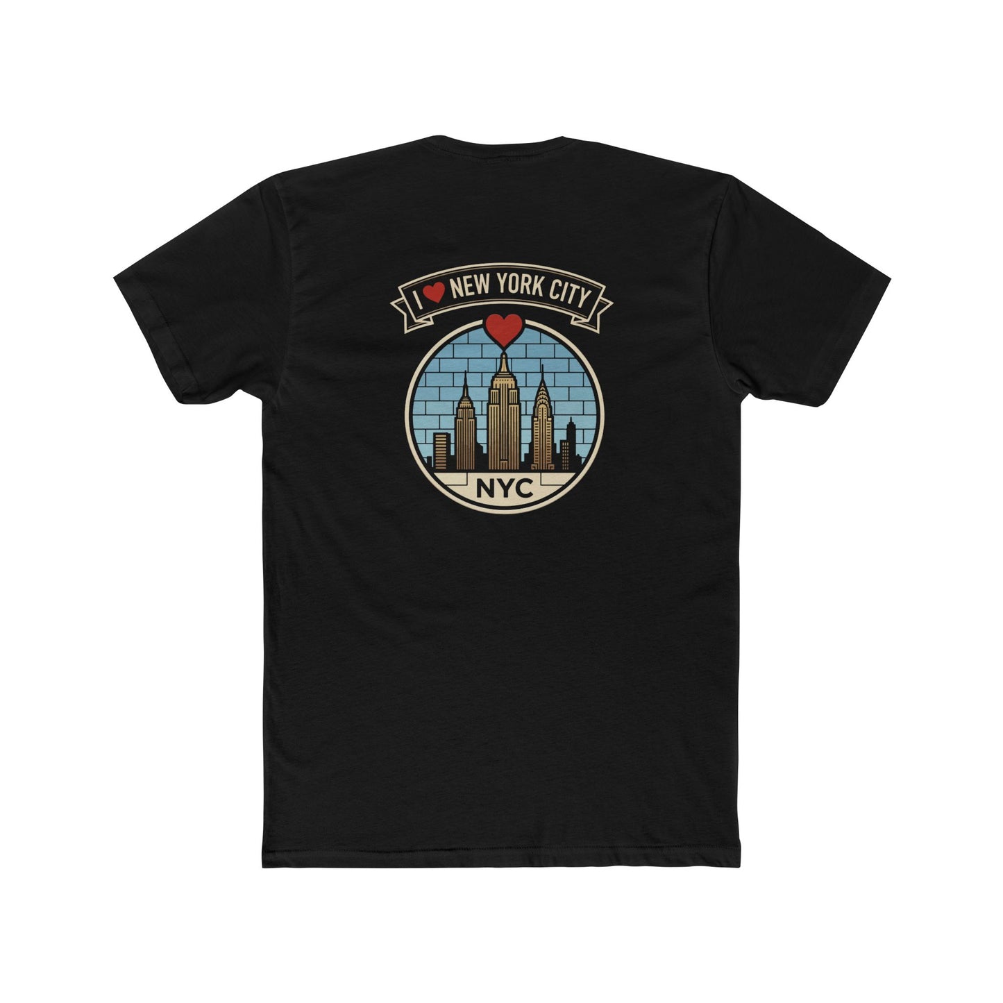NYC Skyline T-Shirt — I  New York City Graphic Tee