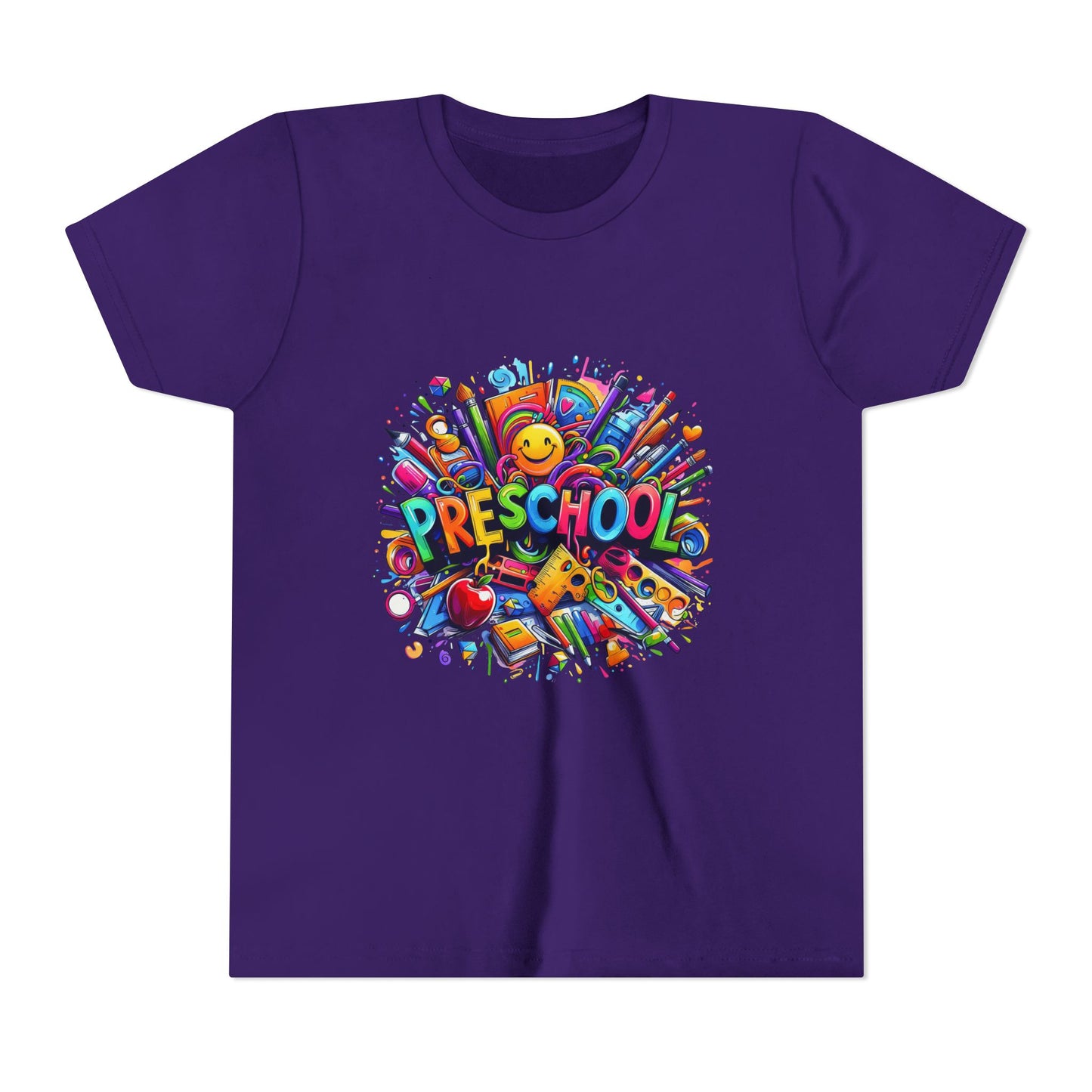Preschool Kids T-Shirt — Colorful Preschool Design