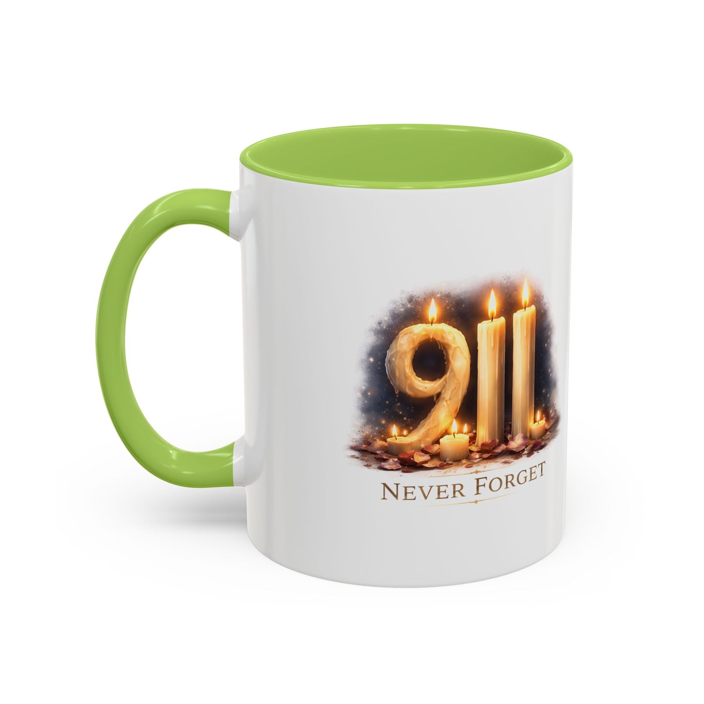 9/11 Never Forget Memorial Coffee Mug