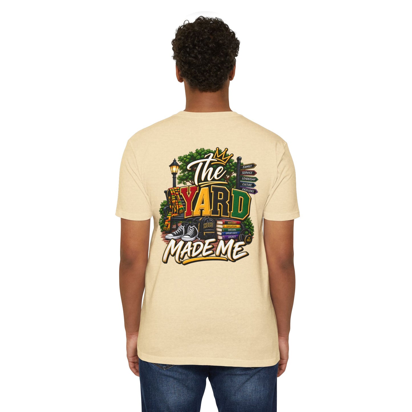 The Yard Made Me T-Shirt — Retro Urban Streetwear Tee