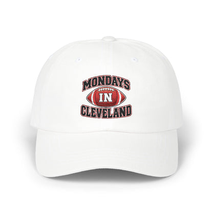 Dad Cap - "Mondays in Cleveland" Football Embroidered Hat