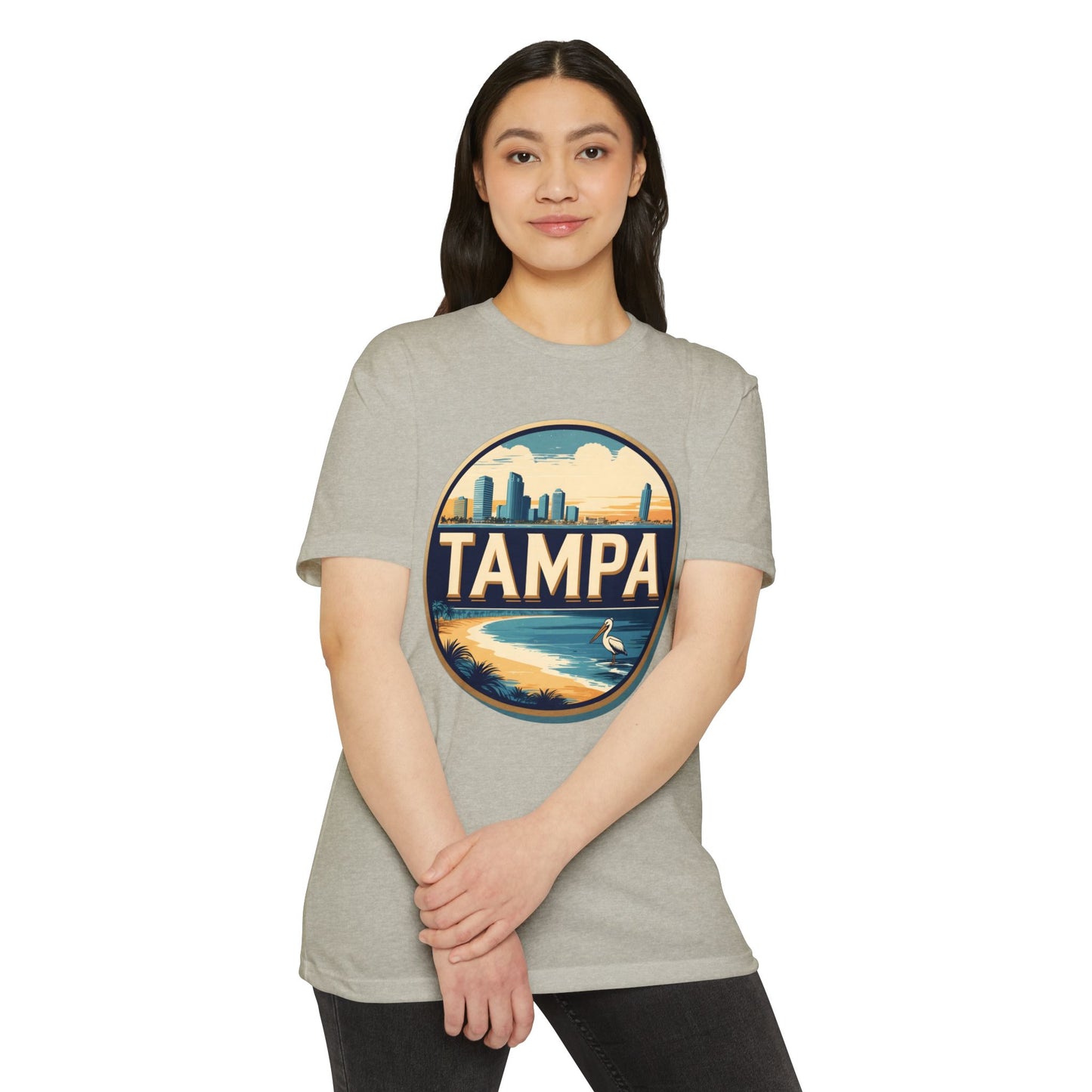 Unisex CVC Jersey T-shirt