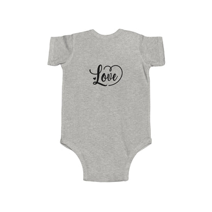 Love Heart Infant Bodysuit