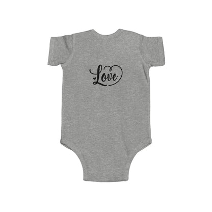 Love Heart Infant Bodysuit