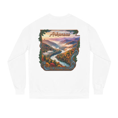 Arkansas Scenic Sweatshirt — The Natural State Autumn River Crew