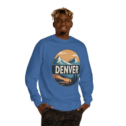 Denver Mountain Badge Sweatshirt