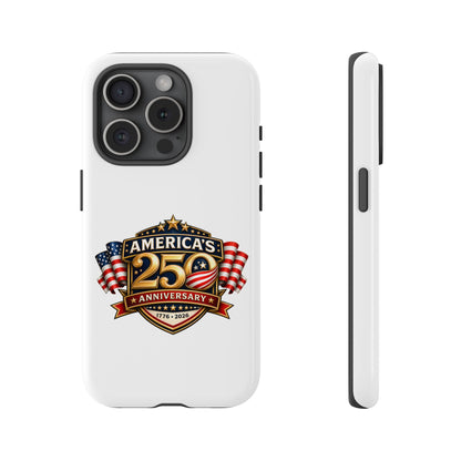 25th Anniversary Patriotic Phone Case — America’s Celebration Design