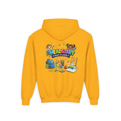 Head Start Kids Hoodie – 'Ready to Learn' Back-to-School Youth Sweatshirt