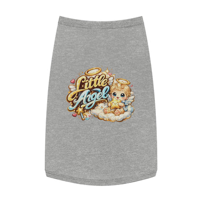 Little Angel Pet Tank Top — Cute Angel Puppy & Kitten Shirt for Small Dogs and Cats