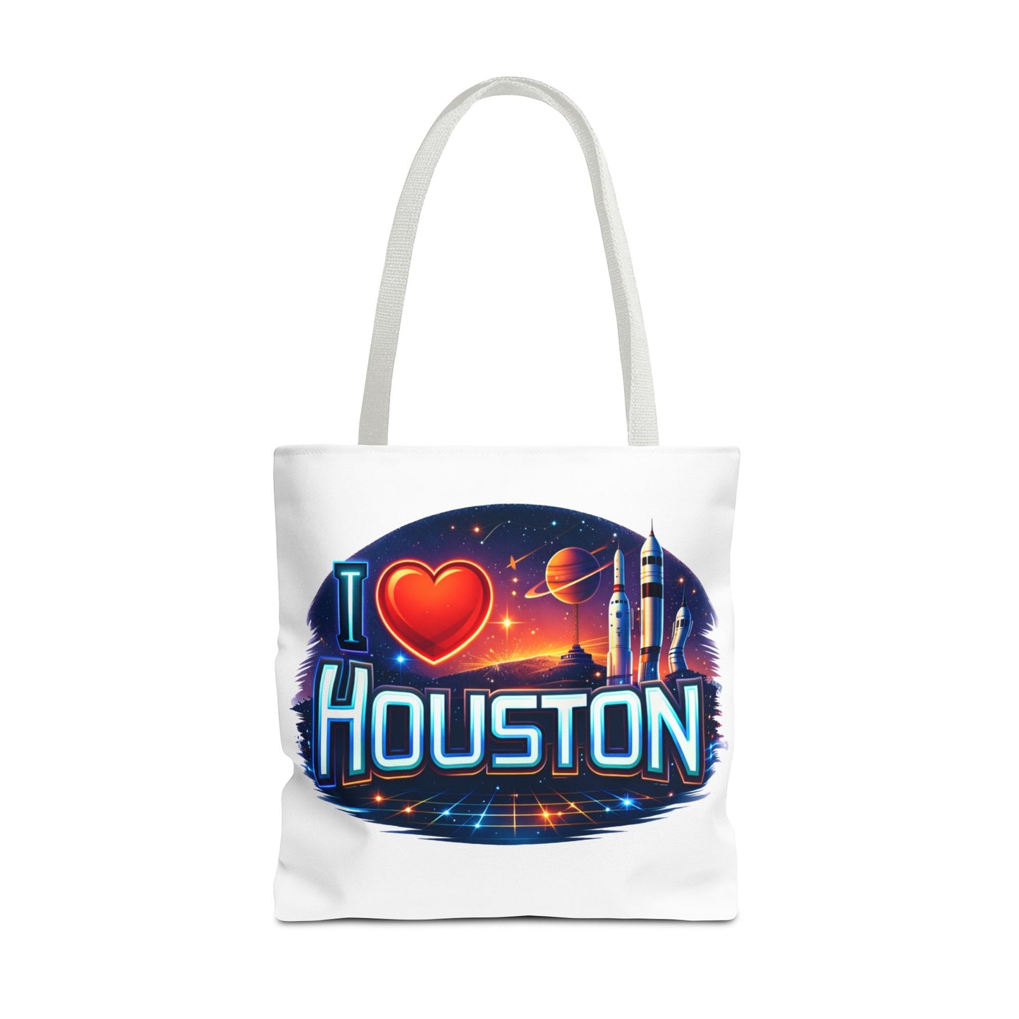 I  Houston Retro Space Tote Bag