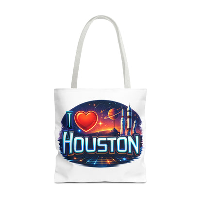 I  Houston Retro Space Tote Bag