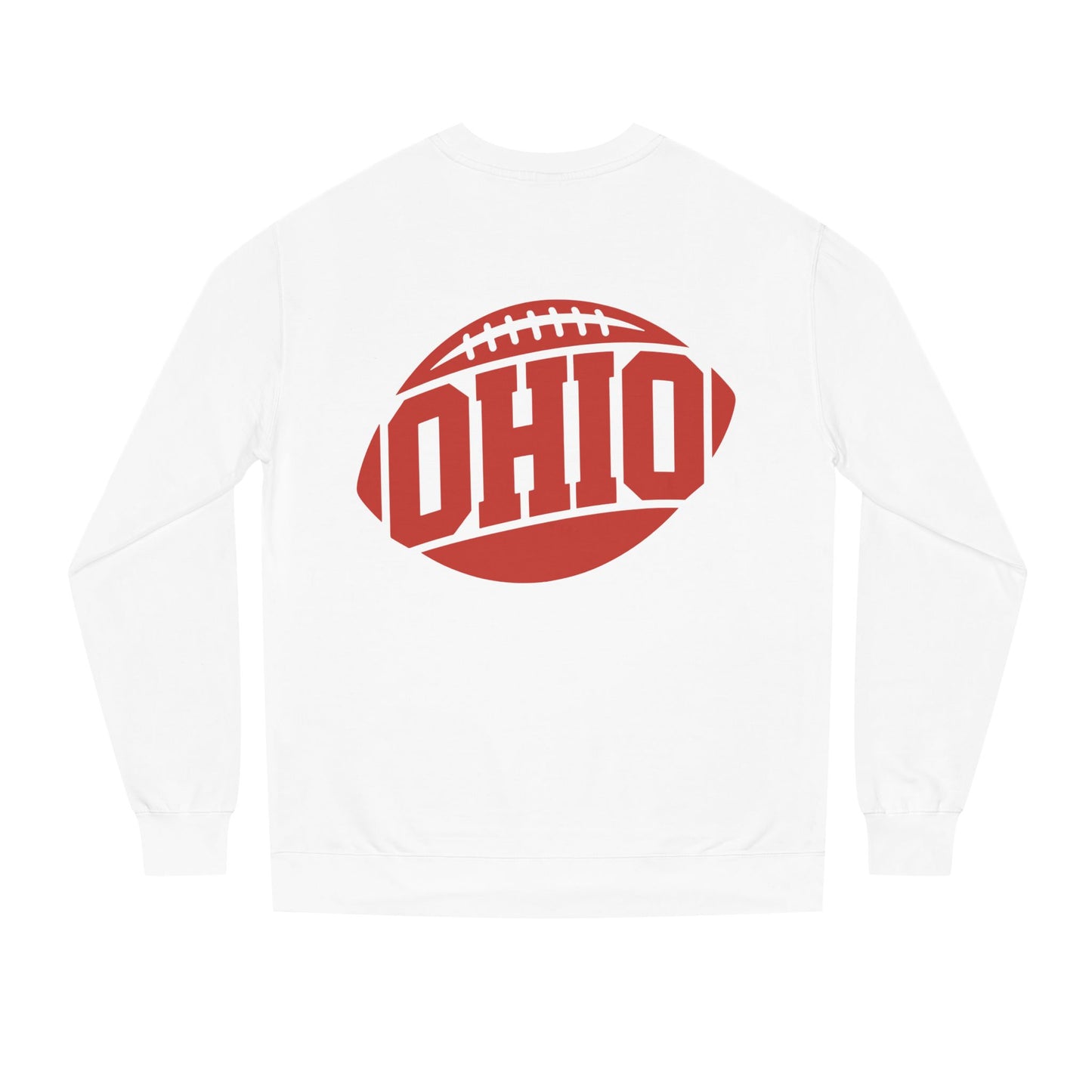 Ohio Football Crewneck Sweatshirt — Vintage Collegiate Game Day Pullover