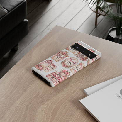 Faith Phone Case — 'Jesus Saves' Floral Christian Scripture iPhone Case