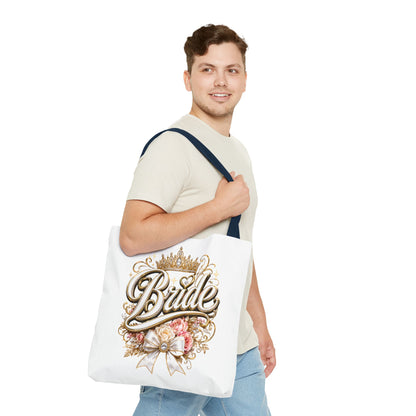 Bride Tote Bag — Bridal Shower, Bachelorette & Wedding Day Gift
