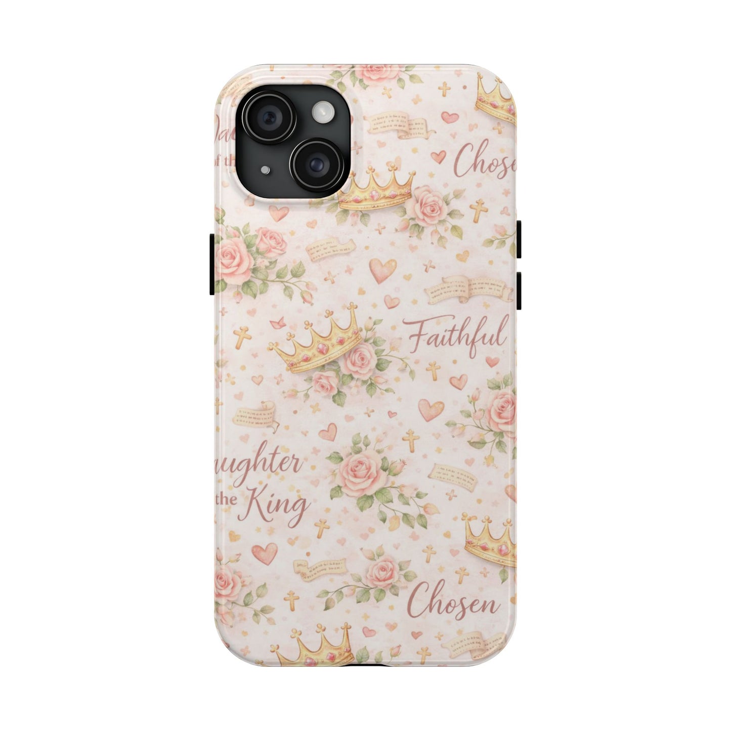 Daughter Of The King Phone Case | Christian Floral iPhone Case