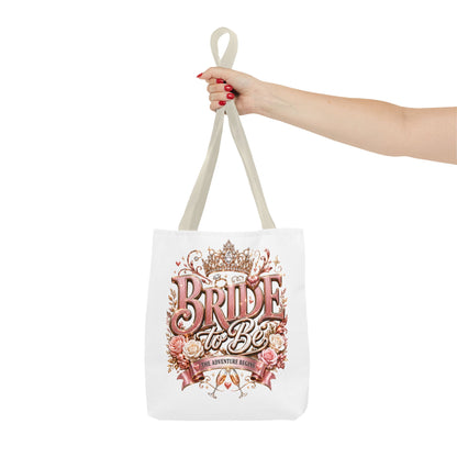 Bride-to-Be Floral Tote Bag - Bachelorette Gift & Bridal Shower Accessory