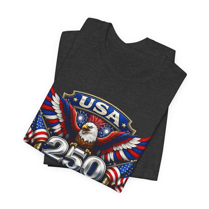 USA 250th Eagle T-Shirt — 1776–2026 Patriotic American Independence Tee