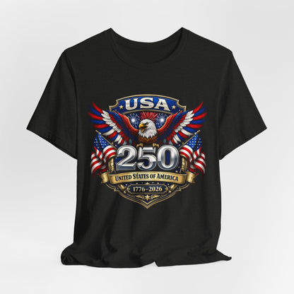 USA 250th Eagle T-Shirt — 1776–2026 Patriotic American Independence Tee