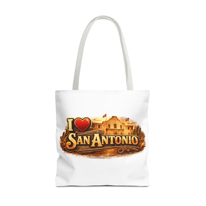 I  San Antonio Tote Bag — Alamo Vintage Souvenir Tote