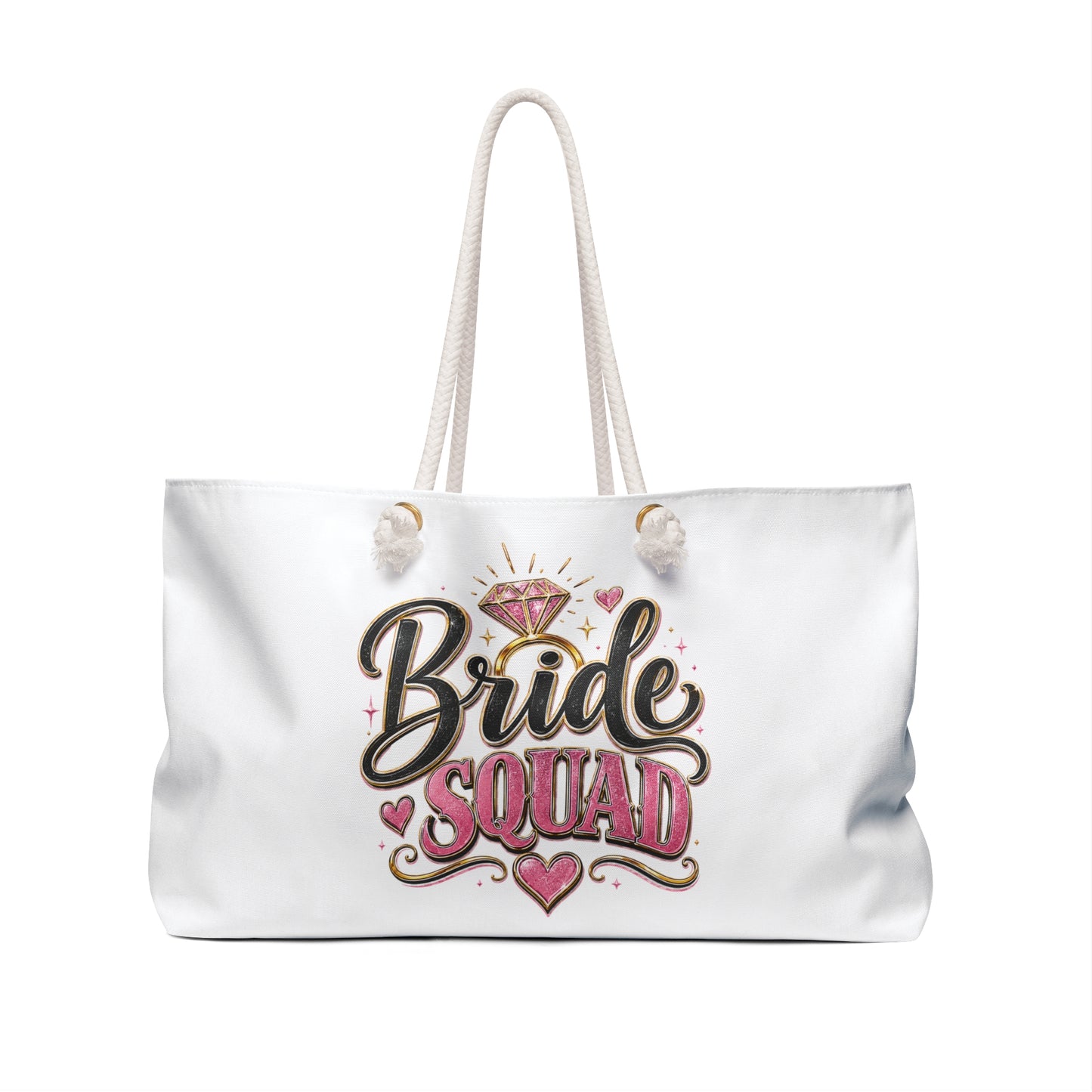 Bride Squad Weekender Bag – Bachelorette Party Travel Tote