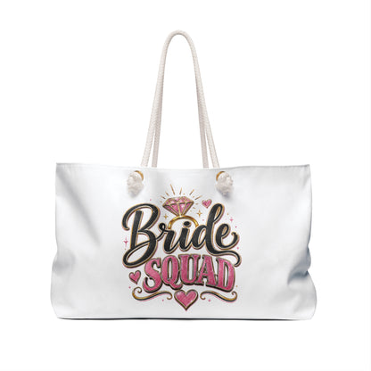 Bride Squad Weekender Bag – Bachelorette Party Travel Tote