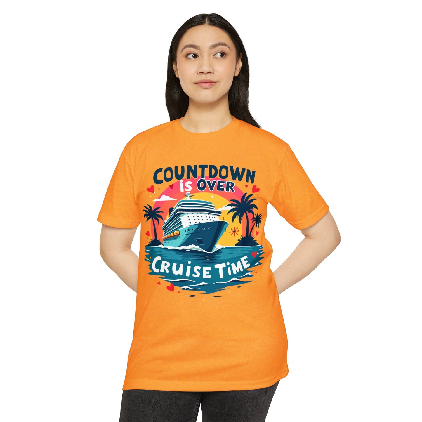 Cruise Time T-Shirt — "Countdown Is Over" Vacation Cruise Tee