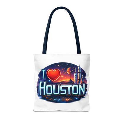 I  Houston Retro Space Tote Bag