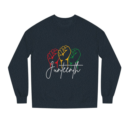 Juneteenth Fist Sweatshirt - Juneteenth Celebration Pullover