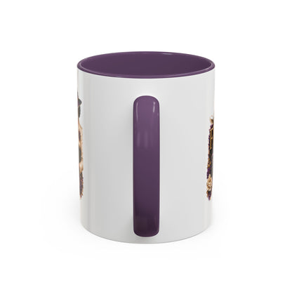 First Lady Church Coffee Mug — Elegant Purple Hat Gospel Tea Cup (11/15oz)