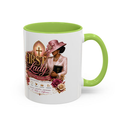 First Lady Church Coffee Mug — Inspirational Faith & Sunday Best Design