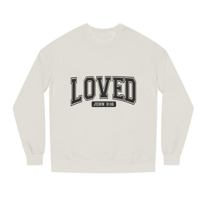 Loved John 3:16 Sweatshirt — Christian Faith Crewneck