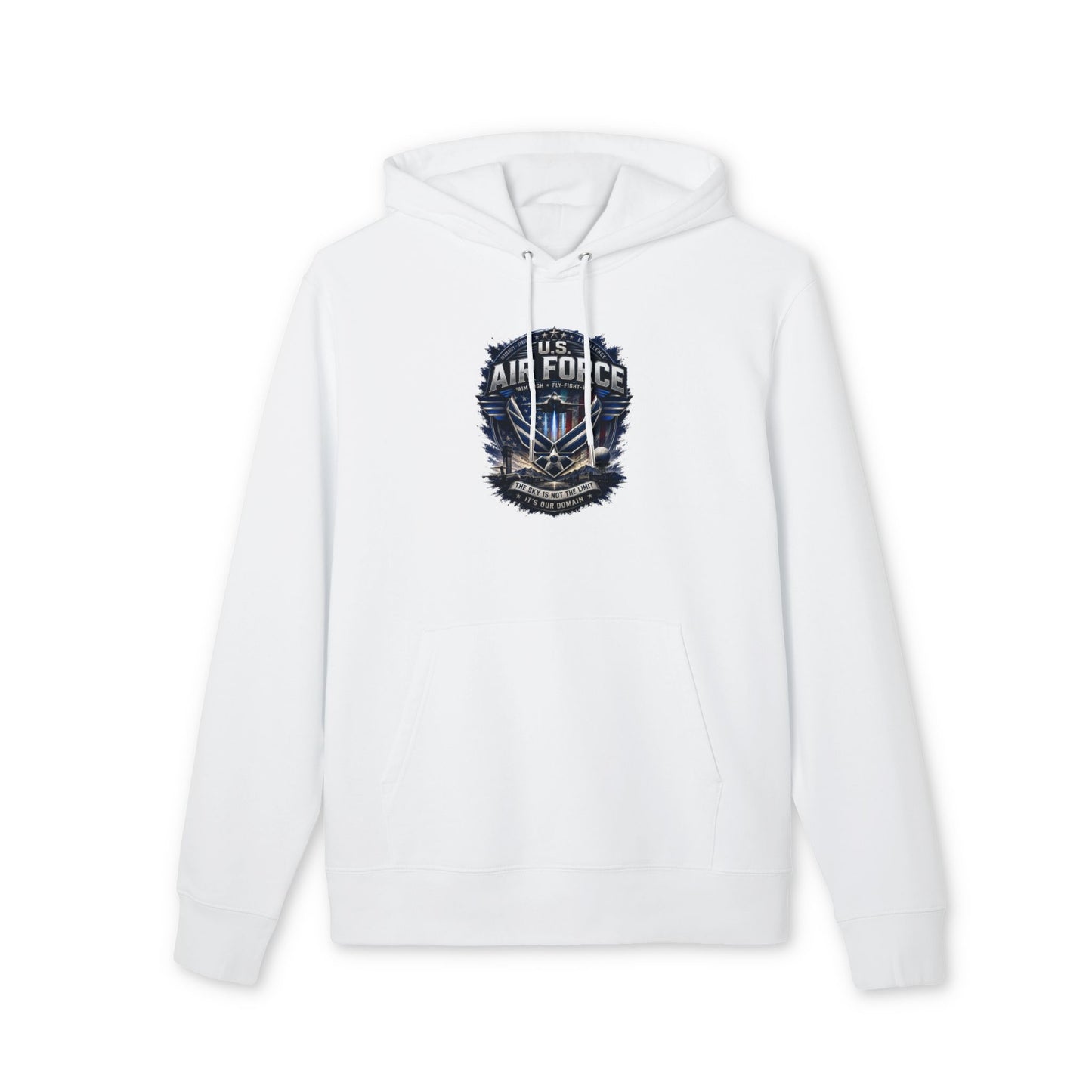 Air Force Emblem Hoodie — Military Wings Graphic Pullover