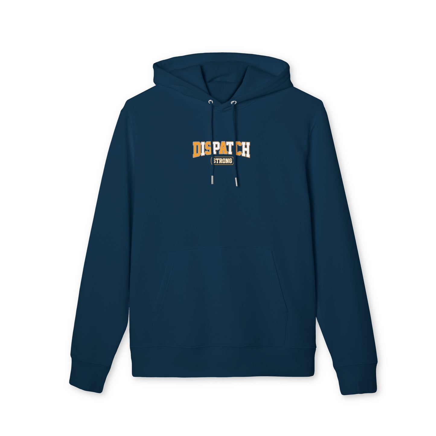 Dispatch Strong Hoodie — Retro Varsity Logo Pullover