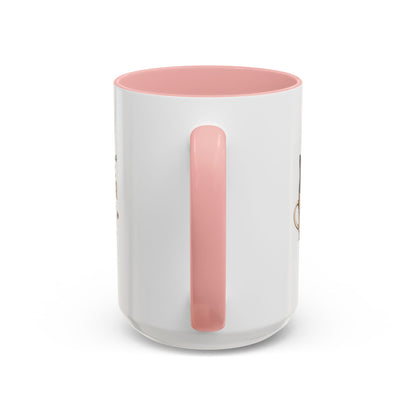 Coffee & Cat Hair Mug — "Coffee, Cat Hair, Don't Care" Accent Ceramic Coffee Mug (11/15oz)